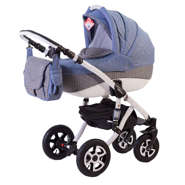 Детская универсальная коляска Adamex Galactic 2 в 1 - 646K